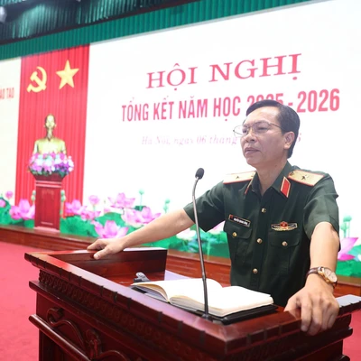 PHÒNG ĐÀO TẠO, HỌC VIỆN HẬU CẦN TỔ CHỨC HỘI NGHỊ TỔNG KẾT NĂM HỌC 2025 - 2026